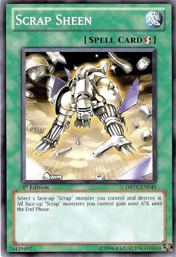 Yu-Gi-Oh Card: Scrap Sheen