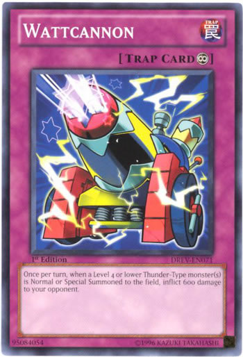 Yu-Gi-Oh Card: Wattcannon