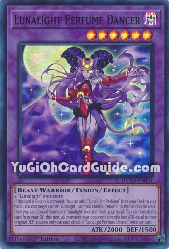 Yu-Gi-Oh Card: Lunalight Perfume Dancer