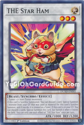 Yu-Gi-Oh Card: THE Star Ham