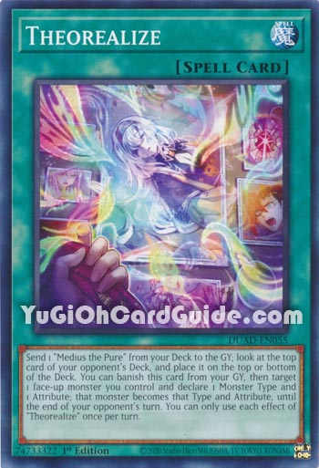 Yu-Gi-Oh Card: Theorealize