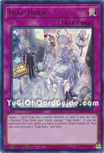 Yu-Gi-Oh Card: Trap Holic