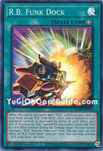 Yu-Gi-Oh Card: R.B. Funk Dock