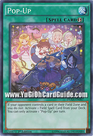 Yu-Gi-Oh Card: Pop-Up