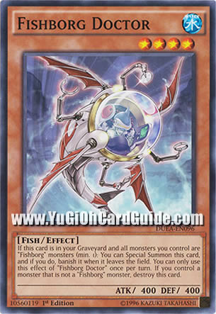 Yu-Gi-Oh Card: Fishborg Doctor