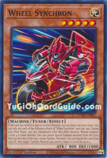 Yu-Gi-Oh Card: Wheel Synchron