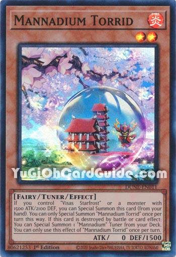 Yu-Gi-Oh Card: Mannadium Torrid