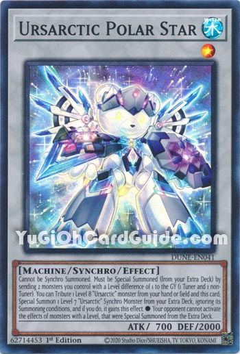 Yu-Gi-Oh Card: Ursarctic Polar Star