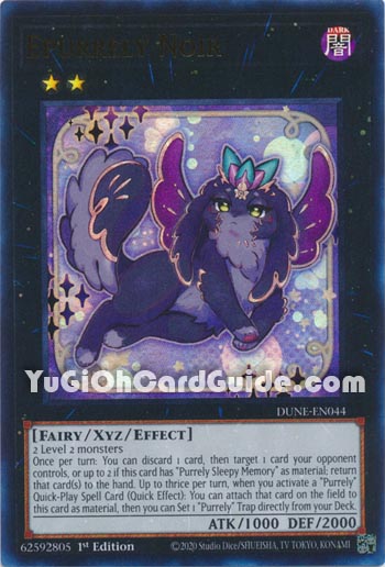 Yu-Gi-Oh Card: Epurrely Noir