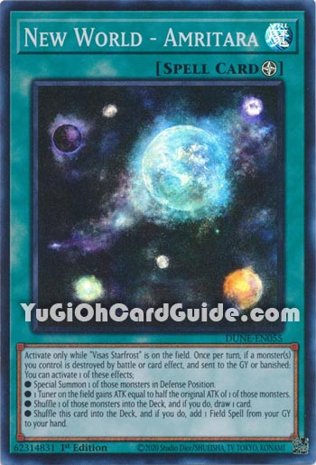 Yu-Gi-Oh Card: New World - Amritara