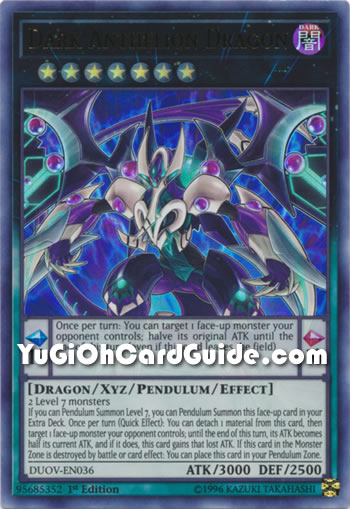Yu-Gi-Oh Card: Dark Anthelion Dragon