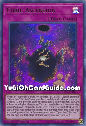 Yu-Gi-Oh Card: Cubic Ascension