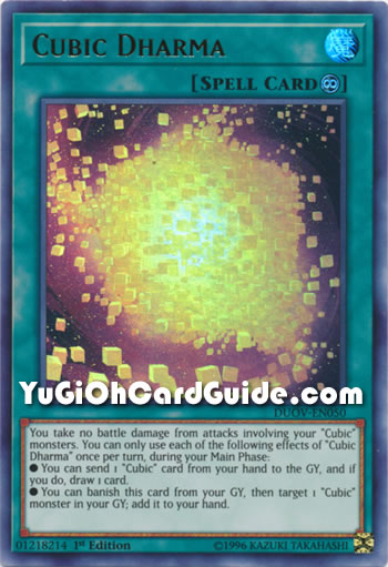 Yu-Gi-Oh Card: Cubic Dharma