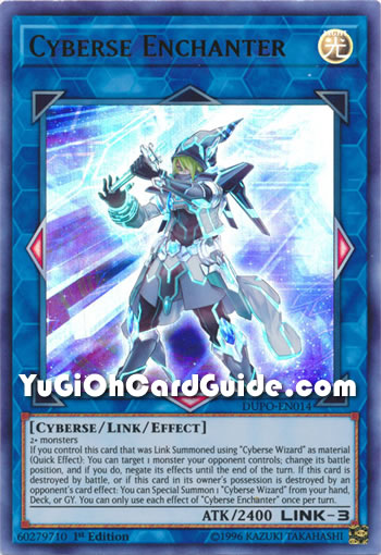 Yu-Gi-Oh Card: Cyberse Enchanter