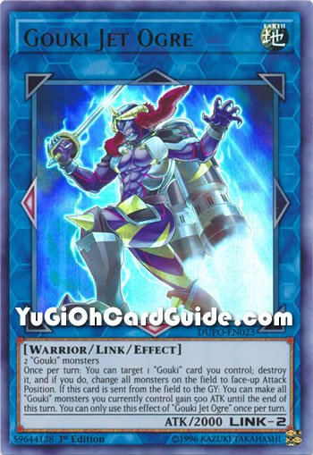 Yu-Gi-Oh Card: Gouki Jet Ogre