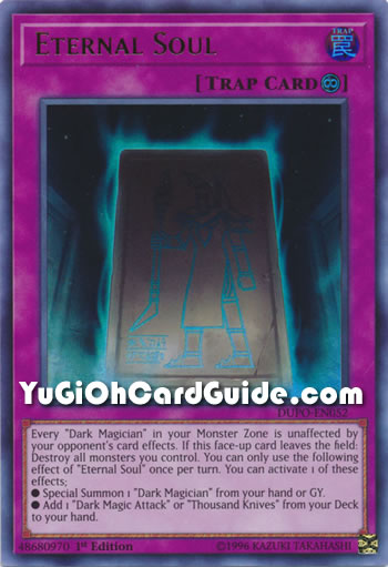 Yu-Gi-Oh Card: Eternal Soul