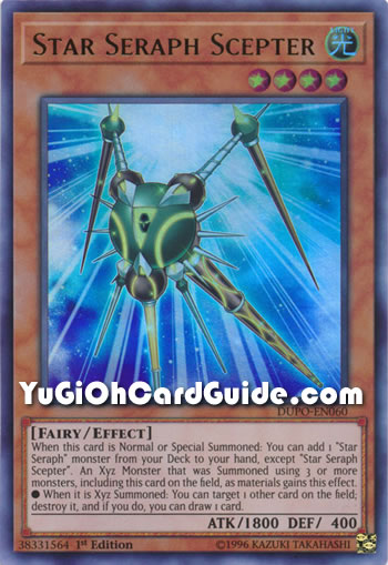 Yu-Gi-Oh Card: Star Seraph Scepter