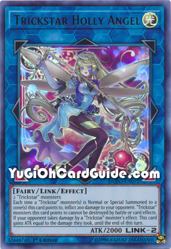 Yu-Gi-Oh Card: Trickstar Holly Angel