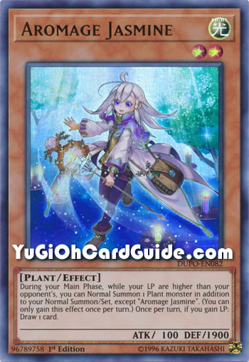 Yu-Gi-Oh Card: Aromage Jasmine