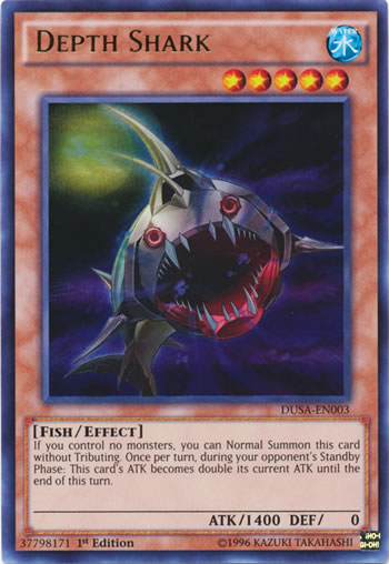 Yu-Gi-Oh Card: Depth Shark