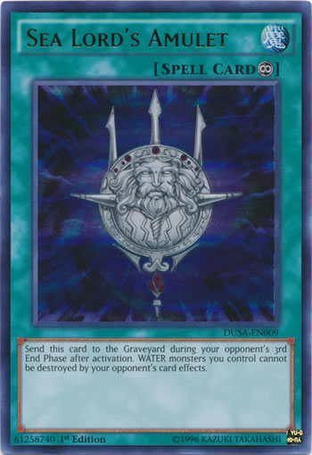 Yu-Gi-Oh Card: Sea Lord's Amulet