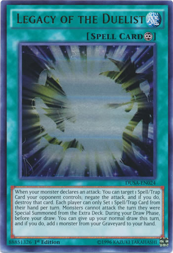 Yu-Gi-Oh Card: Legacy of the Duelist