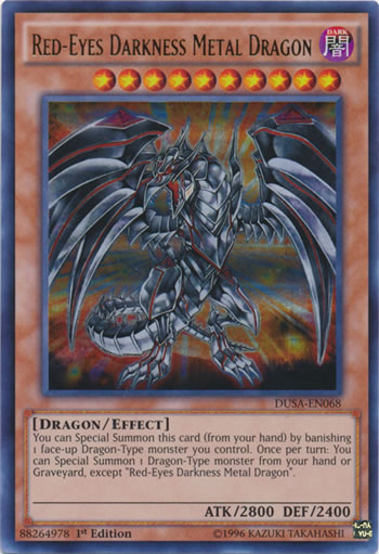 Yu-Gi-Oh! Red-Eyes Darkness Metal Dragon