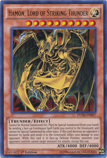 Yu-Gi-Oh! Hamon, Lord of Striking Thunder