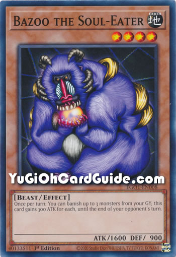 Yu-Gi-Oh Card: Bazoo the Soul-Eater