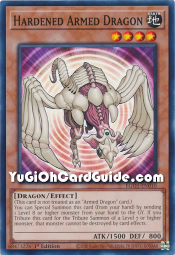 Yu-Gi-Oh Card: Hardened Armed Dragon