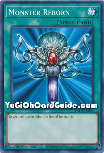 Yu-Gi-Oh Card: Monster Reborn