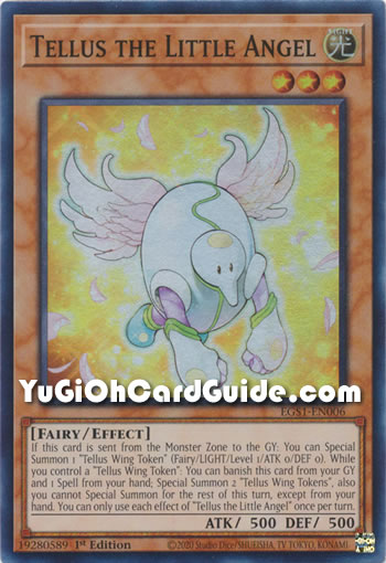 Yu-Gi-Oh Card: Tellus the Little Angel