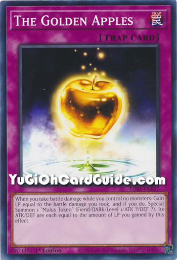 Yu-Gi-Oh Card: The Golden Apples