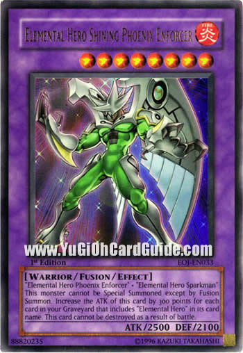 Yu-Gi-Oh! Elemental HERO Shining Phoenix Enforcer