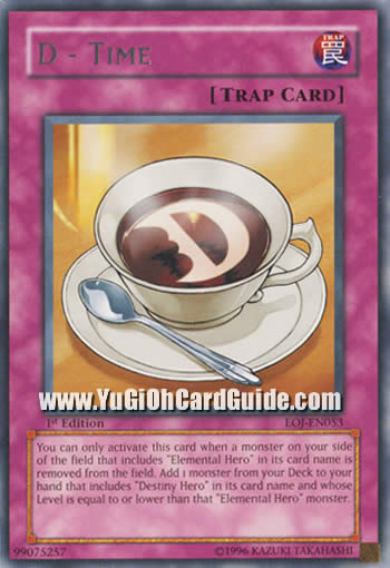 Yu-Gi-Oh! D - Time