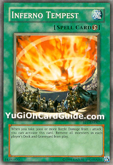 Yu-Gi-Oh Card: Inferno Tempest