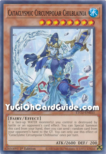 Yu-Gi-Oh Card: Cataclysmic Circumpolar Chilblainia