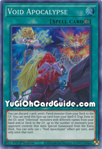 Yu-Gi-Oh Card: Void Apocalypse