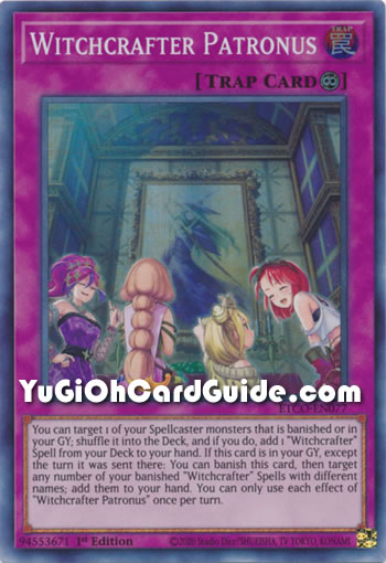 Witchcrafter Creation Super Rare Yugioh | Meses Sin Interés