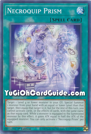 Yu-Gi-Oh Card: Necroquip Prism