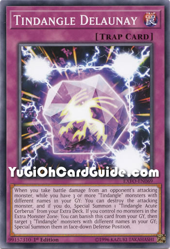 Yu-Gi-Oh Card: Tindangle Delaunay