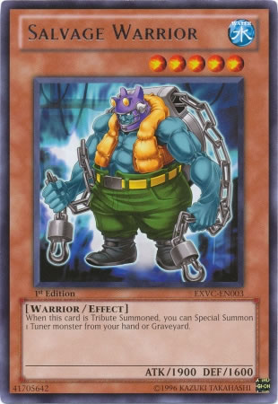 Yu-Gi-Oh Card: Salvage Warrior