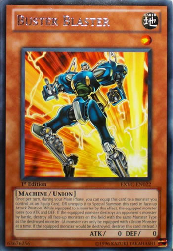Yu-Gi-Oh Card: Buster Blaster