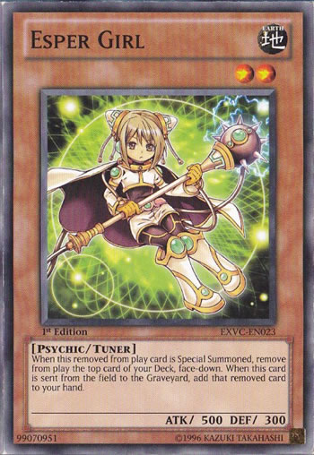 Yu-Gi-Oh Card: Esper Girl