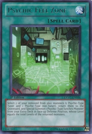 Yu-Gi-Oh Card: Psychic Feel Zone