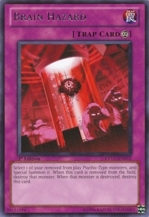 Yu-Gi-Oh Card: Brain Hazard