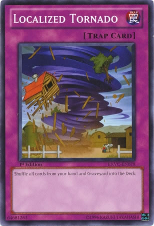 Yu-Gi-Oh Card: Localized Tornado