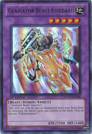 Yu-Gi-Oh Card: Gladiator Beast Essedarii