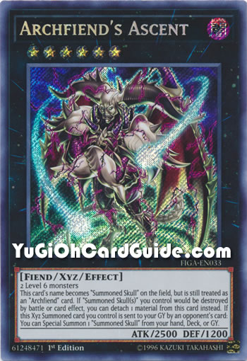 Yu-Gi-Oh Card: Archfiend's Ascent