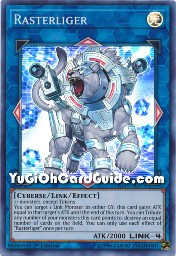 Yu-Gi-Oh Card: Rasterliger